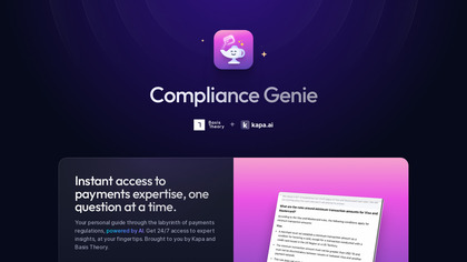Compliance Genie screenshot