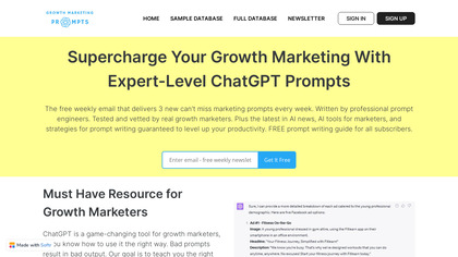Growth Marketing Prompts image