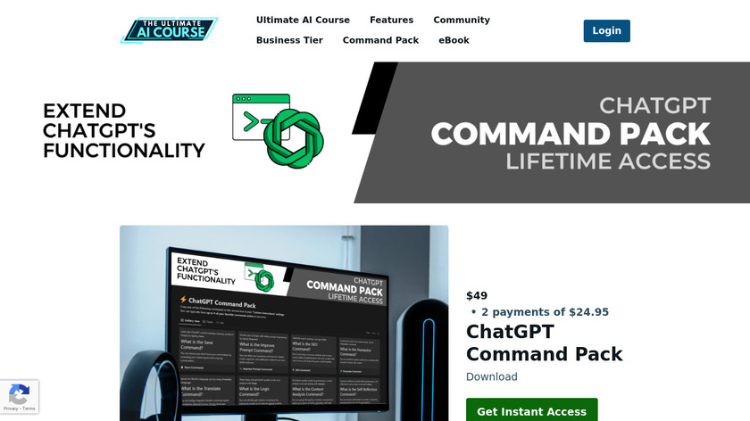 Pecertified GPT Command Pack Landing Page