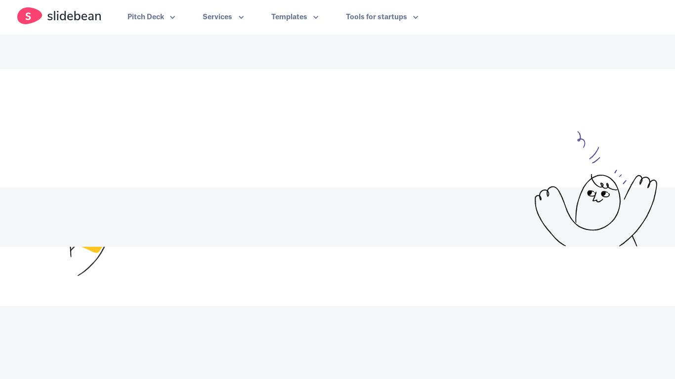 Slidebean Agency Landing page