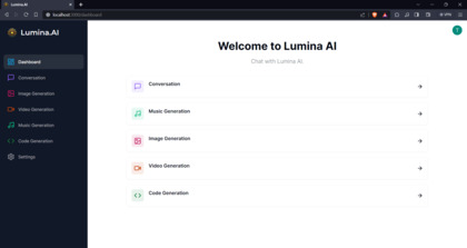 Lumina.AI screenshot