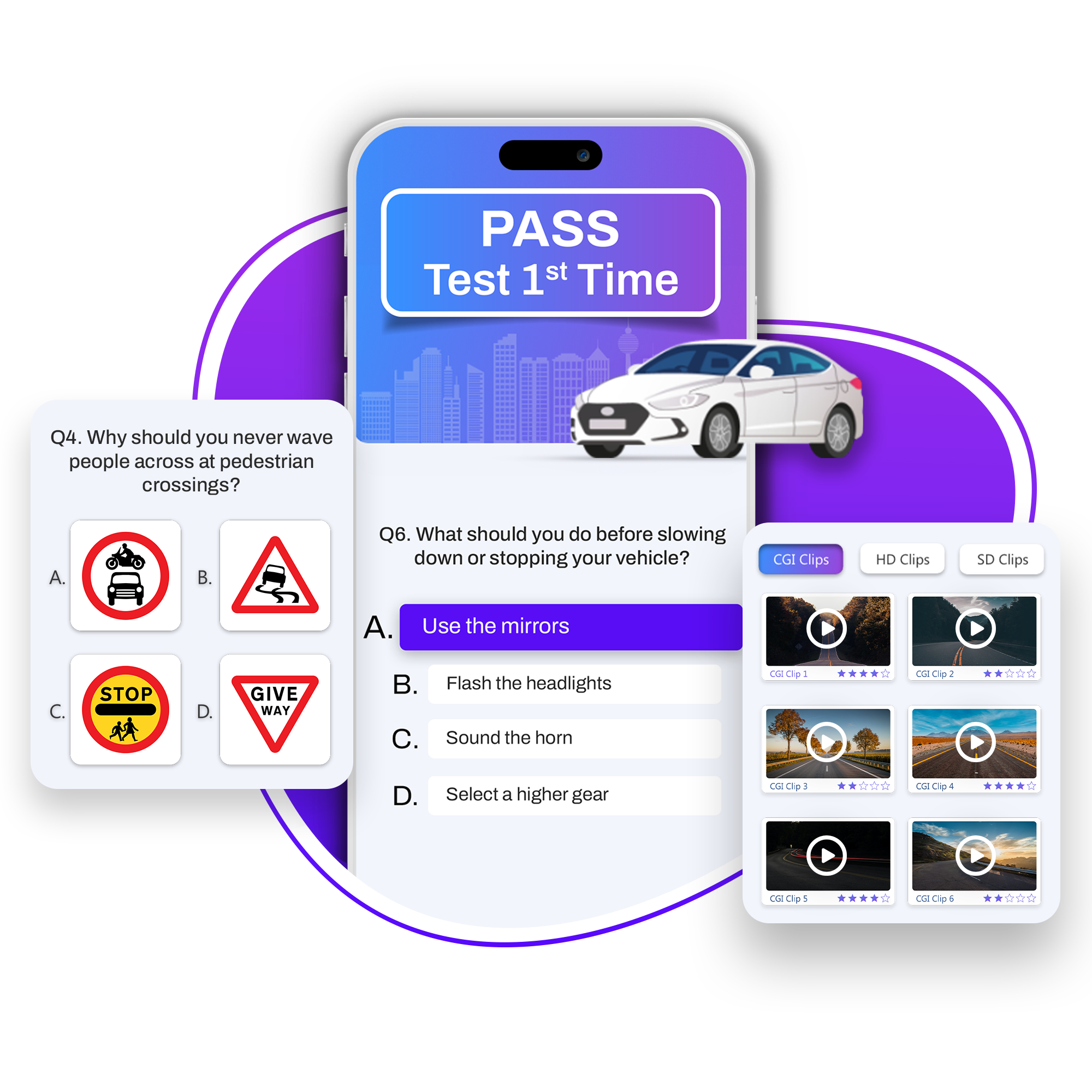 Theory-test.org Landing page