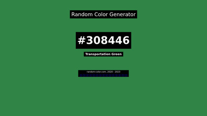 Random Color Generator screenshot