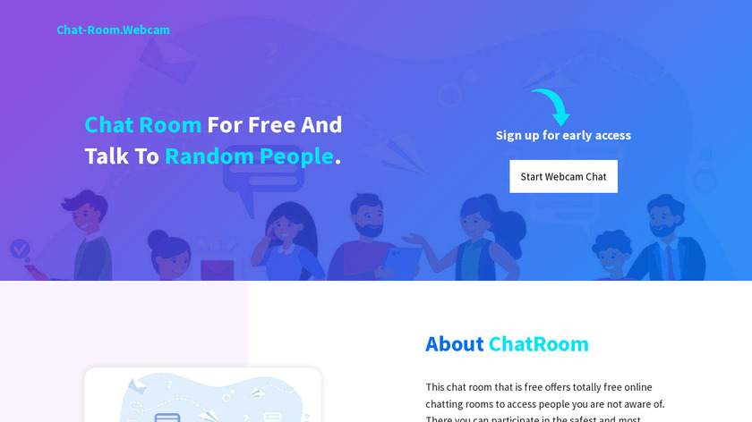 Chat-room.Webcam Landing Page