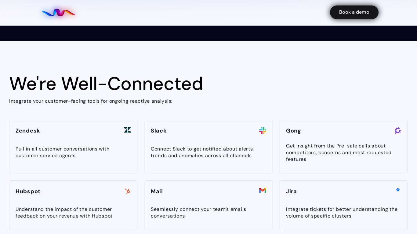 Colors AI Landing page