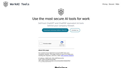 WorkAI Tools image