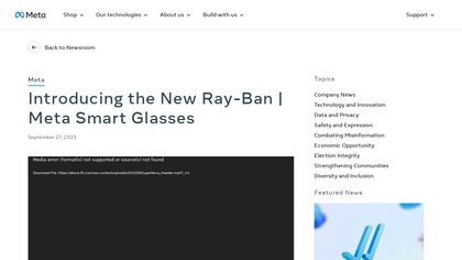 Ray-Ban Meta Smart Glasses image