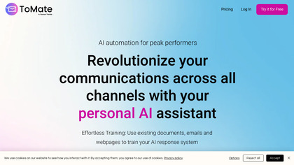 ToMate AI-Enabled Productivity Assistant image