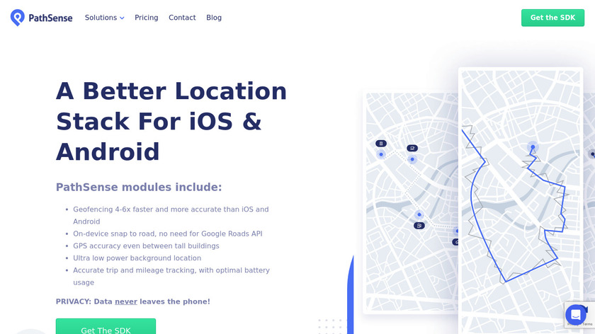 PathSense Landing Page