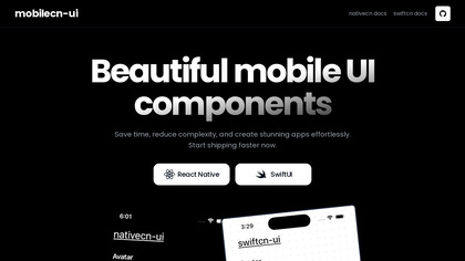 Mobilecn UI image