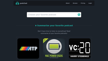 Podchat screenshot