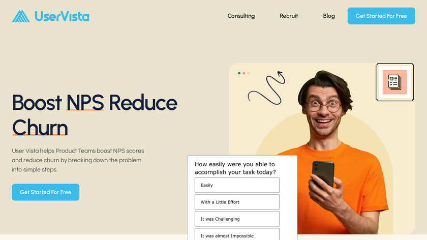 UserVista Landing Page