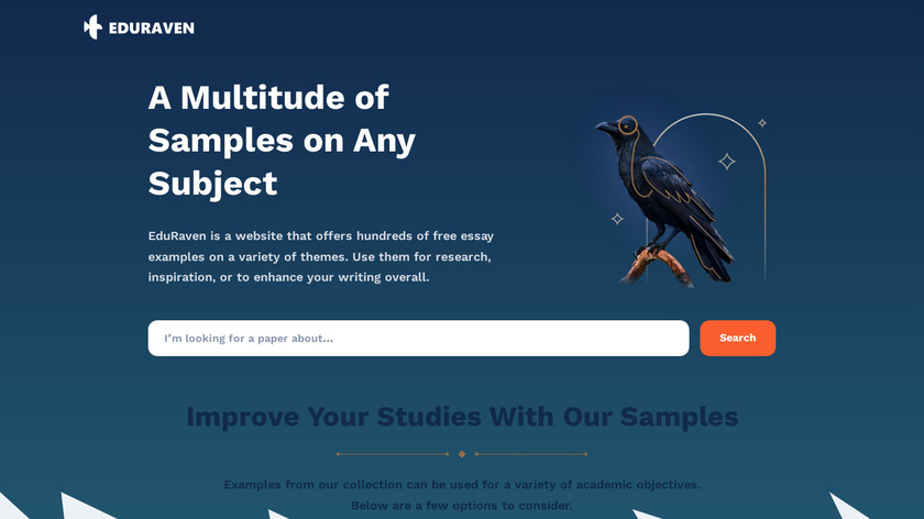 EduRaven Landing Page