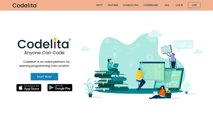 Codelita Landing Page