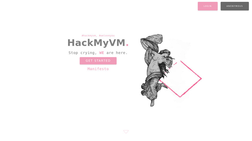 HackMyVM Landing Page