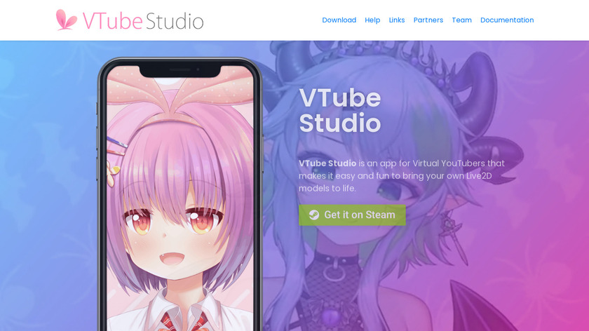 VTube Studio Landing Page