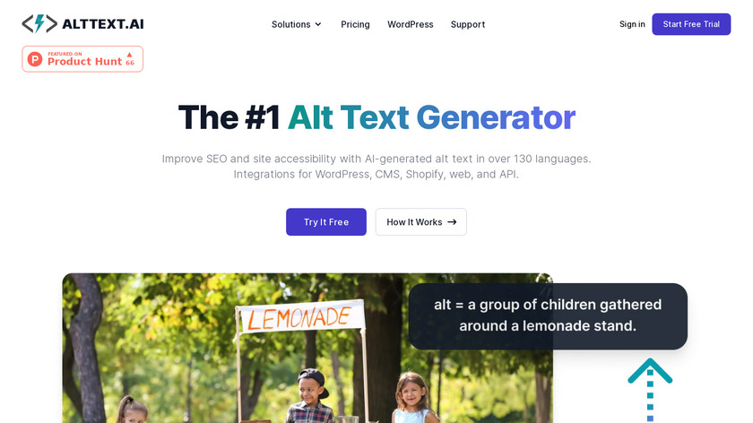 AltText.ai Landing Page