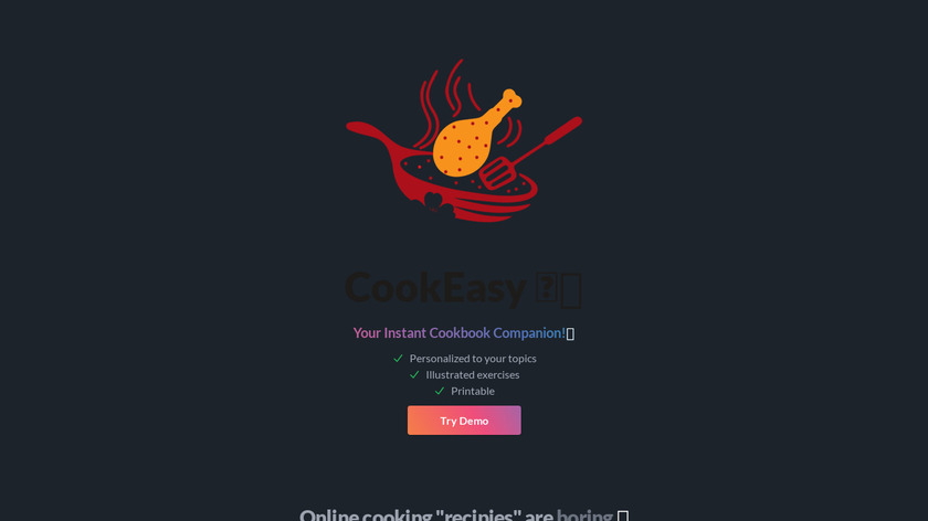 CookEasy Landing Page