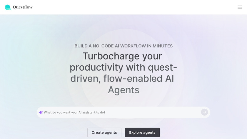 Questflow Landing Page