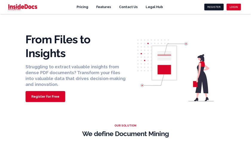 InsideDocs.io Landing Page