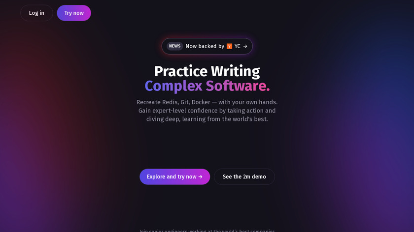 CodeCrafters Landing Page