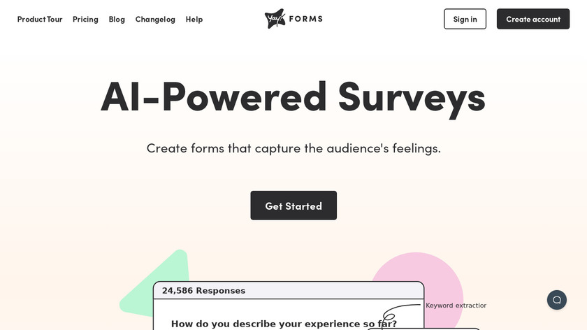 Yay! Forms Landing Page
