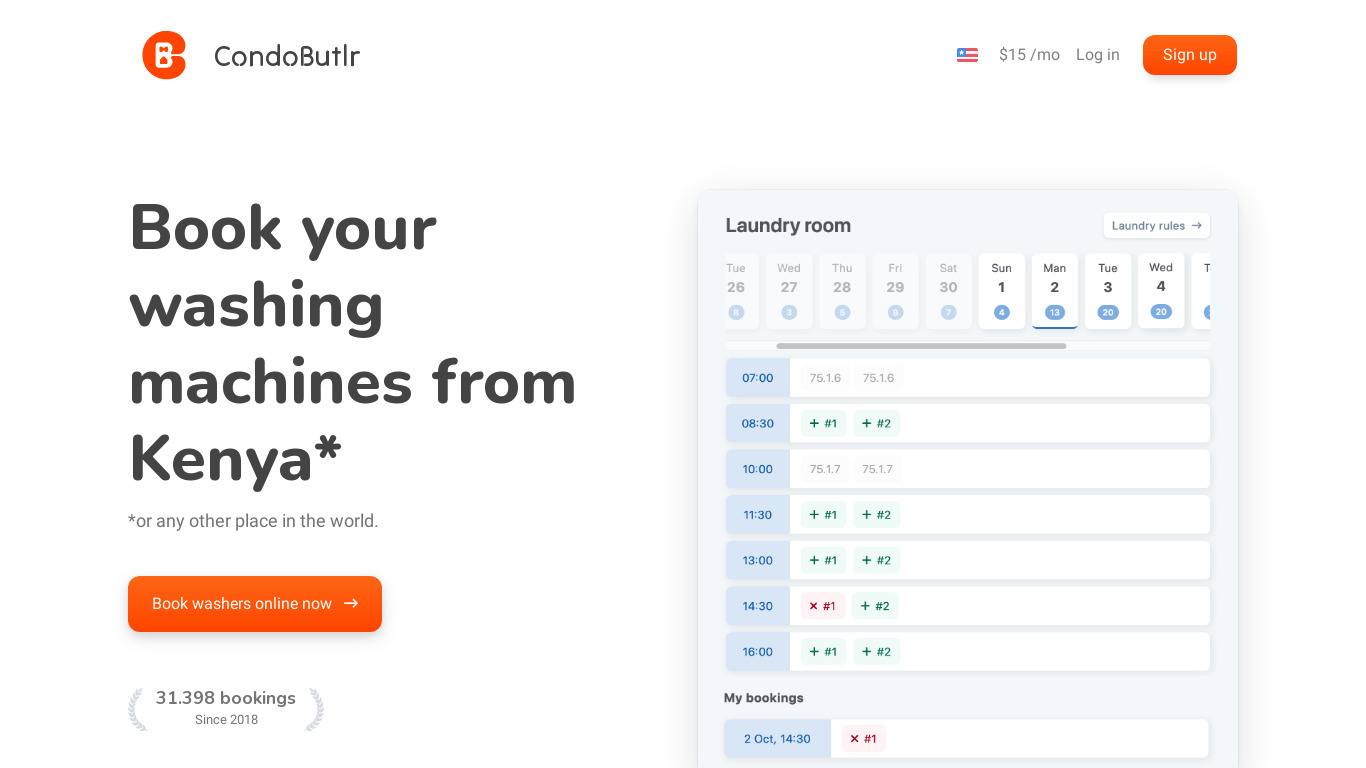 CondoButlr Landing page