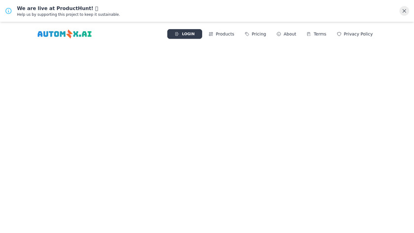 automix.ai Landing Page