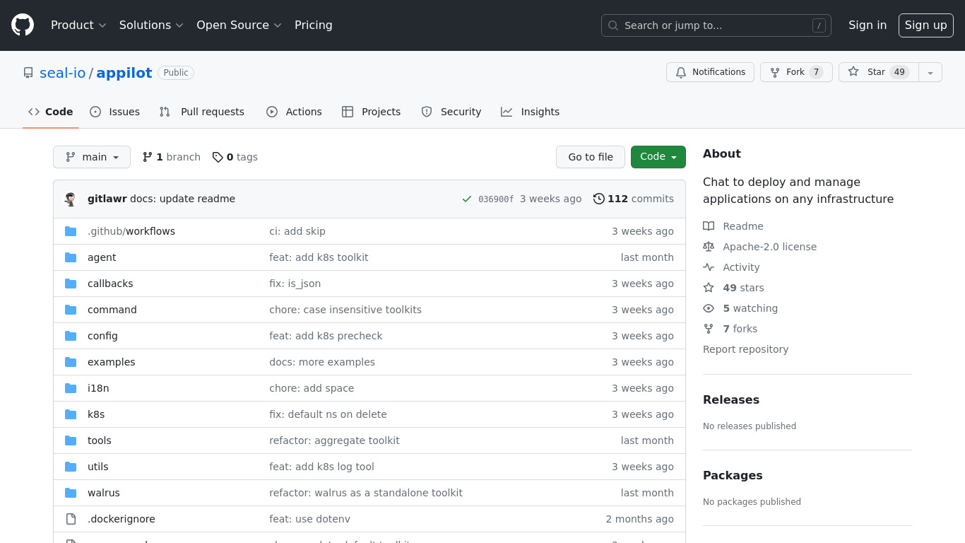 Appilot Landing page