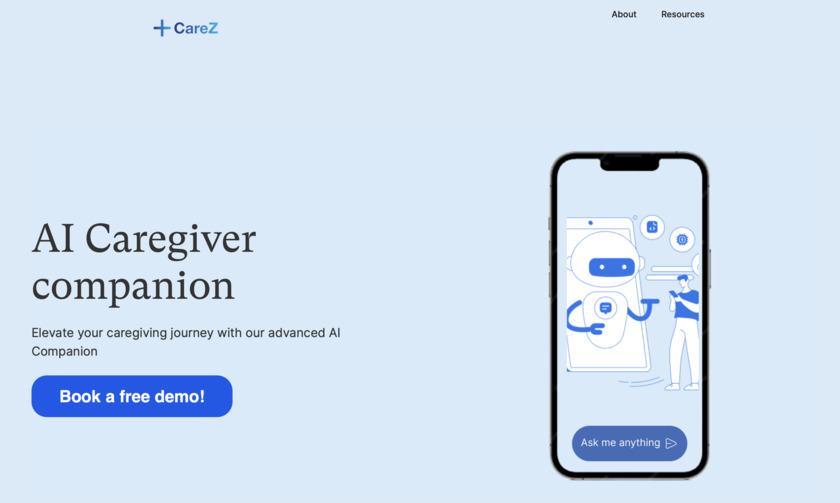 CareZ AI Landing Page