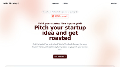 Hell's Pitching image
