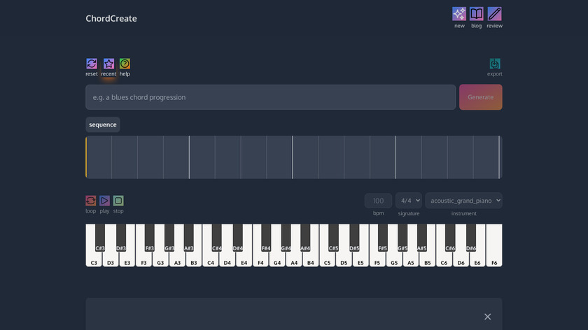 ChordCreate Landing Page