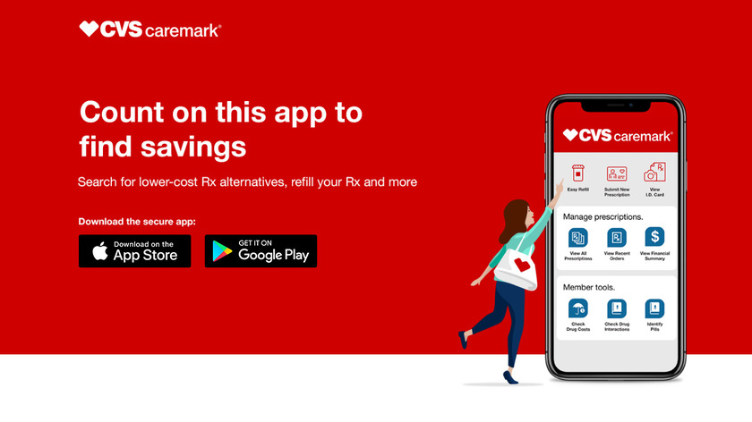CVS Caremark Landing Page