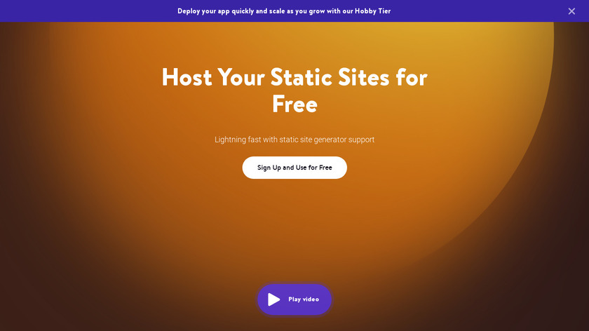 Kinsta Static Site Hosting Landing Page