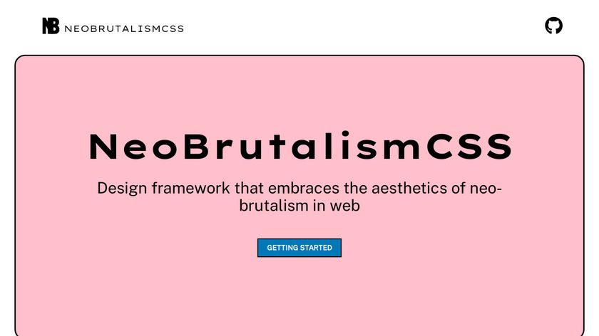 NeoBrutalismCSS Landing Page