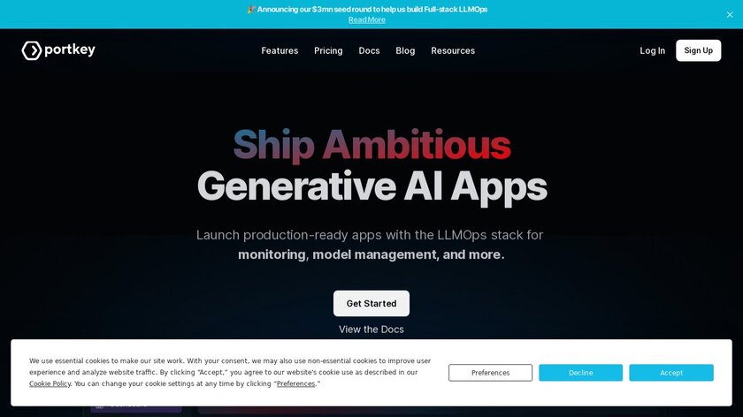 Portkey Landing Page