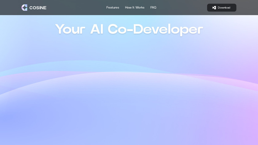 Cosine Landing Page