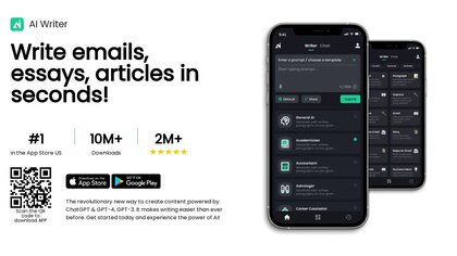 AI Writer App image