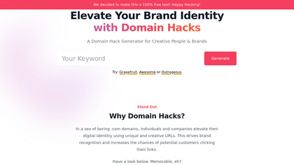 Domainhacks.info image