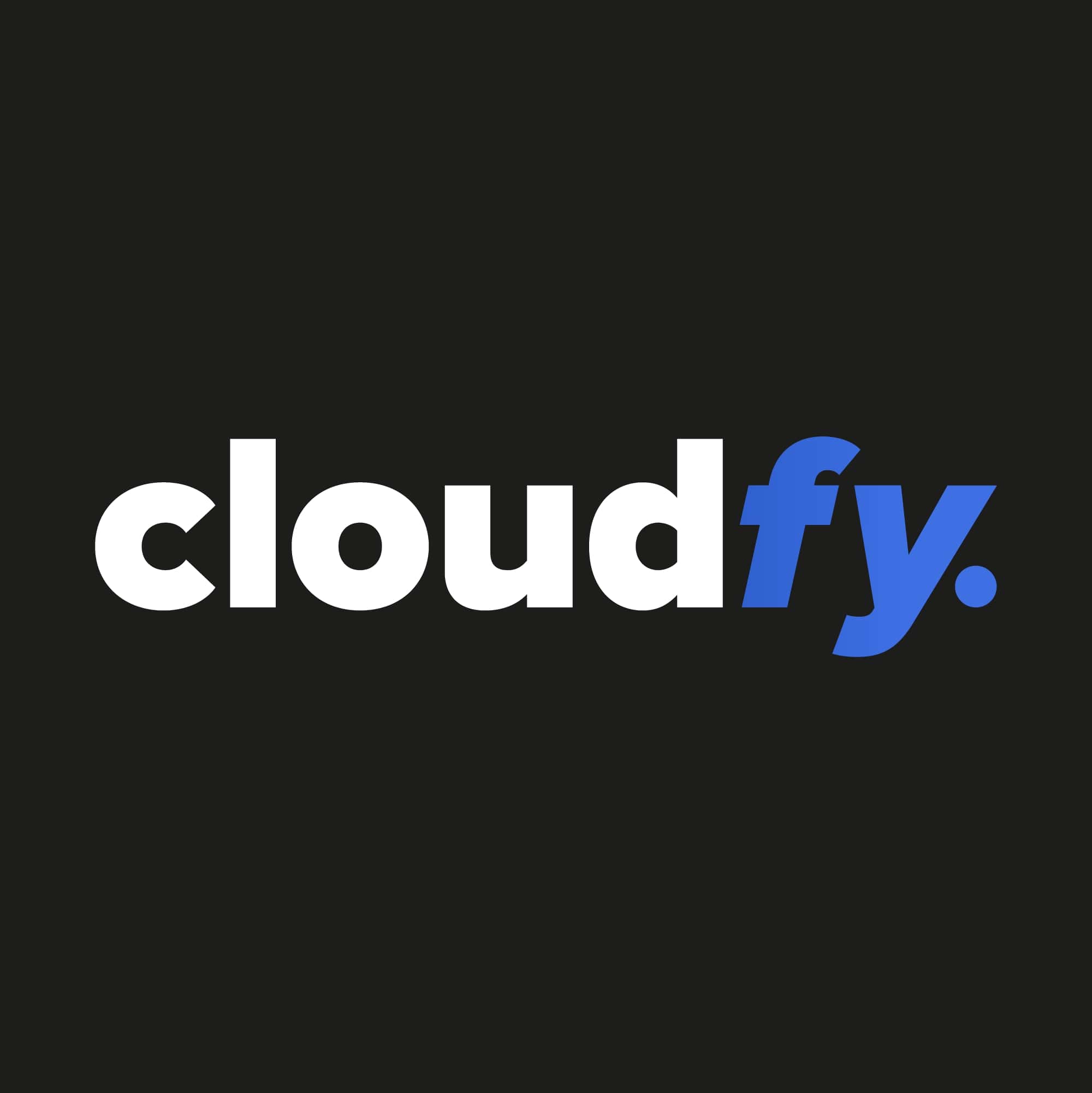 Cloudfy Landing page