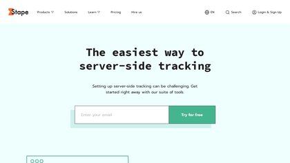 Stape.io screenshot