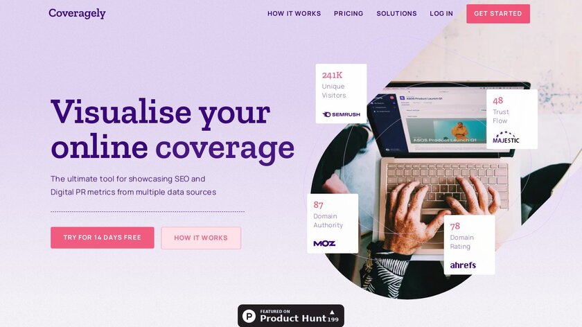 Coveragely Landing Page
