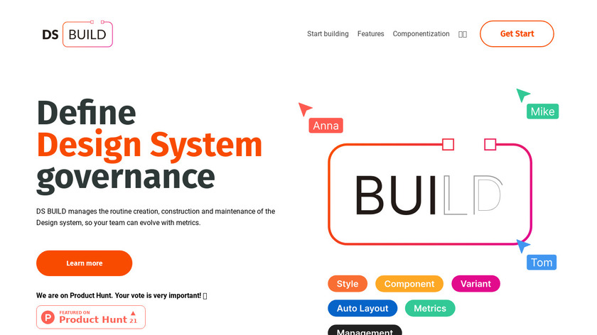 Design System [Build] Landing Page