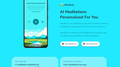 Mindfuly: Daily AI Meditations image