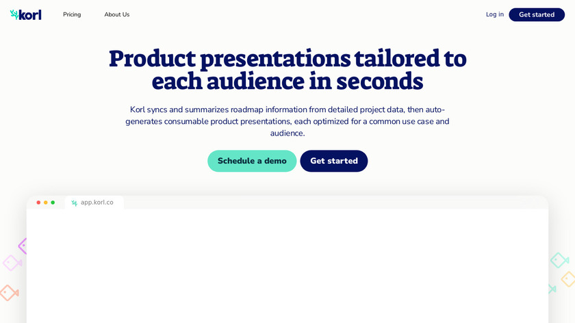 Korl Landing Page