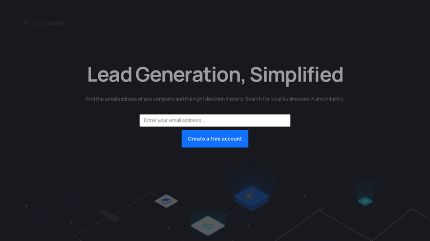 Leadsrush Landing Page