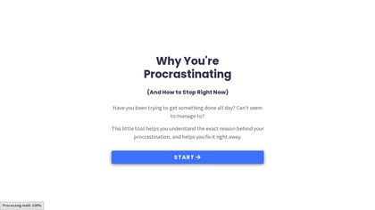 Why Do I Procrastinate? image