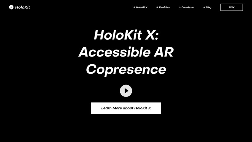 HoloKit Landing Page