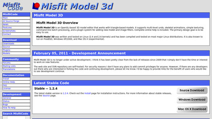 Misfit Model 3D image