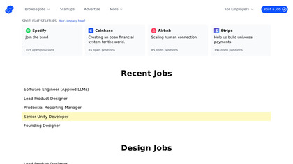 Startup Jobs screenshot